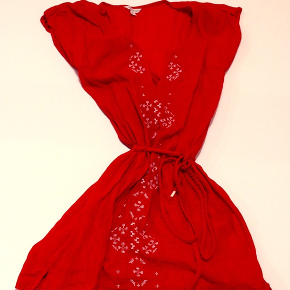 American Eagle red dress - Picture 1 of 4